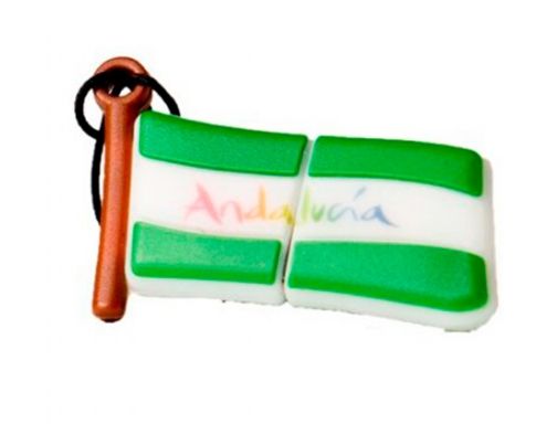 Memoria usb Tech on tech bandera andalucia 32 gb TEC511732, imagen 2 mini