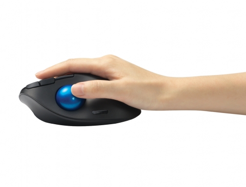 Raton Kensington optico trackball tb450 pro fit ergo 1600 dpi inalambrico color K72194WW, imagen 3 mini