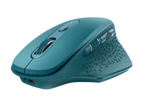 Raton Trust ozAA optico inalambrico 2400dpi 6 botones usb 2.0 azul 24034, imagen 2 mini