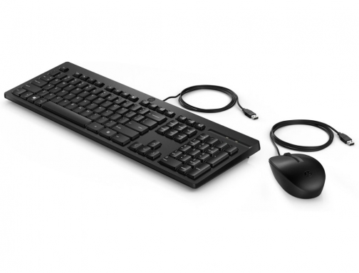 Set teclado + raton HP combo 225 usb-a longitud cable 180 cm 286J4AA, imagen 2 mini