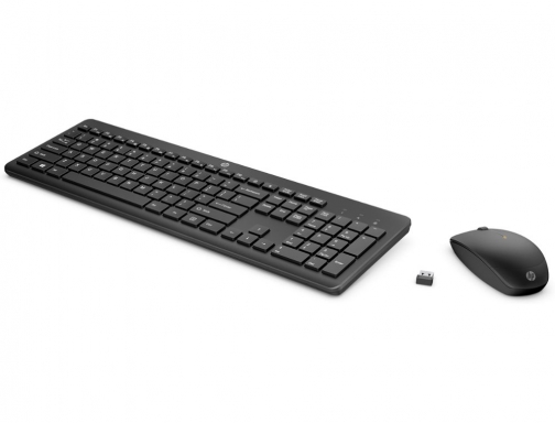 Set teclado + raton inalambrico HP combo 235 color negro 1Y4D0AA, imagen 2 mini