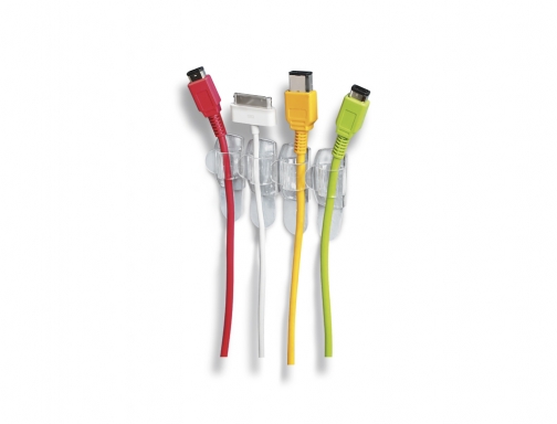 Sujetacables 3m command para cables redondos blister de 4 clips + 5 7100309226, imagen 3 mini