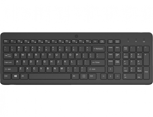 Teclado HP 225 inalambrico qwerty color negro 805T1AA, imagen 3 mini