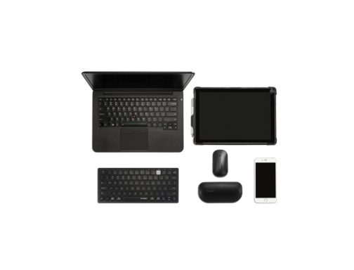 Teclado Kensington compact inalambrico dual usb 3.0 color negro 288x125x21 mm K75502ES, imagen 2 mini