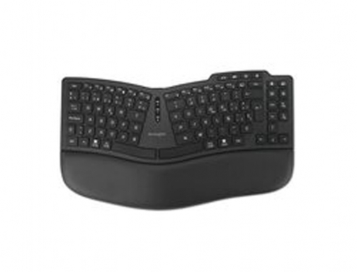 Teclado Kensington pro fit ergo kb675 eq tkl ergonomico inalambrico color negro K75491ES, imagen 3 mini