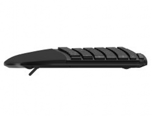 Teclado Kensington pro fit ergo kb675 eq tkl ergonomico inalambrico color negro K75491ES, imagen 4 mini