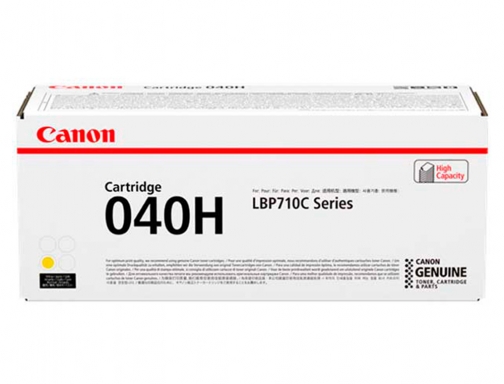 Toner Canon 040hy alta capacidad LBP710 LBP712 amarillo 0455C001, imagen 3 mini