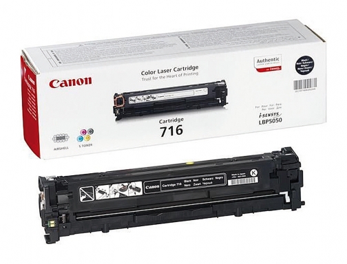 Toner Canon 716 negro 2300 pag 1980B002AA, imagen 2 mini