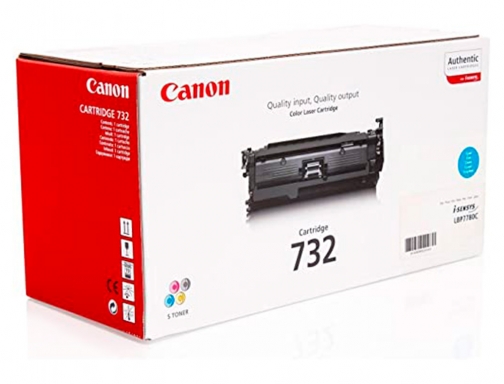 Toner Canon 732c LBP7780 cian 6262B002, imagen 2 mini