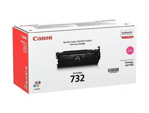 Toner Canon 732m LBP7780 magenta 6261B002, imagen 2 mini