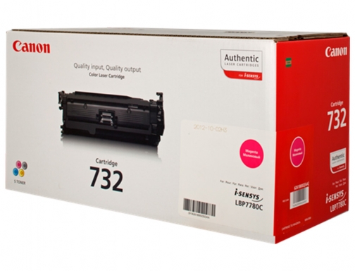 Toner Canon 732m LBP7780 magenta 6261B002, imagen 3 mini