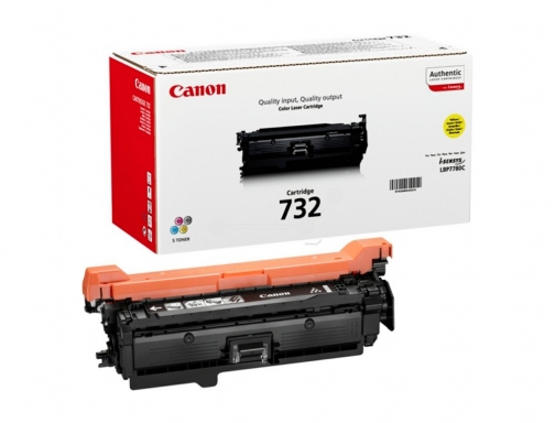 Toner Canon 732y LBP7780 amarillo 6260B002, imagen 4 mini