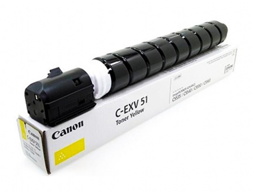 Toner Canon exv51 ir c5335 c5540 c55000 amarillo 0484C002, imagen 5 mini