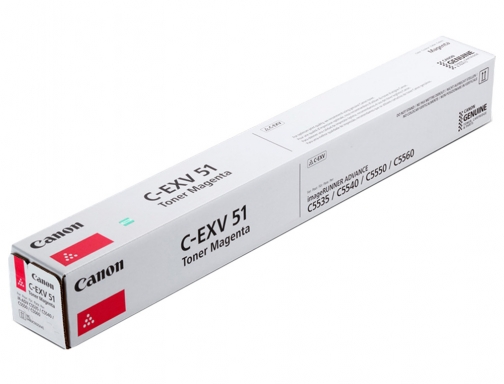 Toner Canon exv51 ir c5335 c5540 c55000 magenta 0483C002, imagen 2 mini