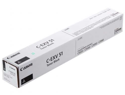 Toner Canon exv51 ir c5335 c5540 c55000 negro 0481C002, imagen 2 mini