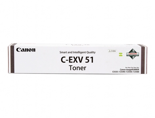 Toner Canon exv51 ir c5335 c5540 c55000 negro 0481C002, imagen 3 mini