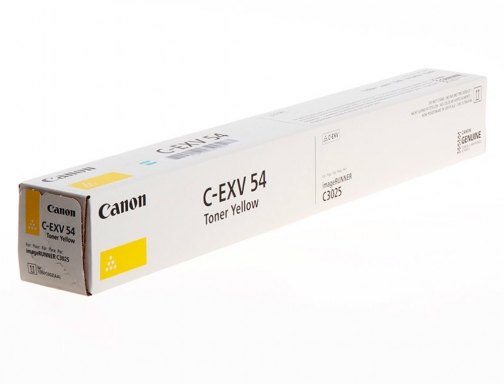 Toner Canon exv54 ir c3025i amarillo 1397C002, imagen 2 mini