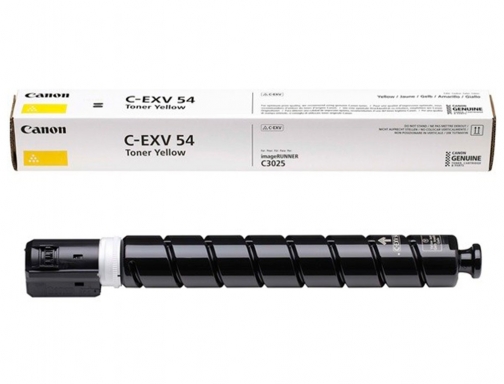 Toner Canon exv54 ir c3025i amarillo 1397C002, imagen 4 mini