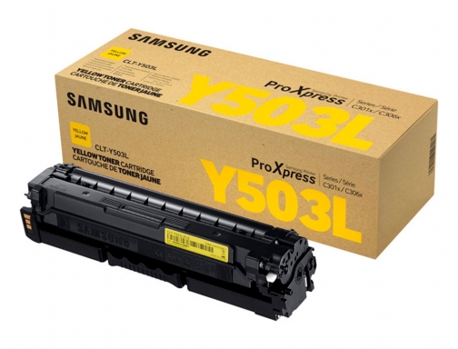 Toner HP Samsung amarillo standard slc3010nd ! c3060fr (clty503l els) SU491A, imagen 4 mini