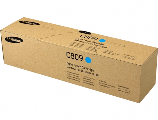 Toner HP Samsung cian standard (cltc806s els) SS553A, imagen 2 mini