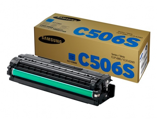 Toner HP Samsung CLP680nd cLX6260 series cian SU047A, imagen 4 mini