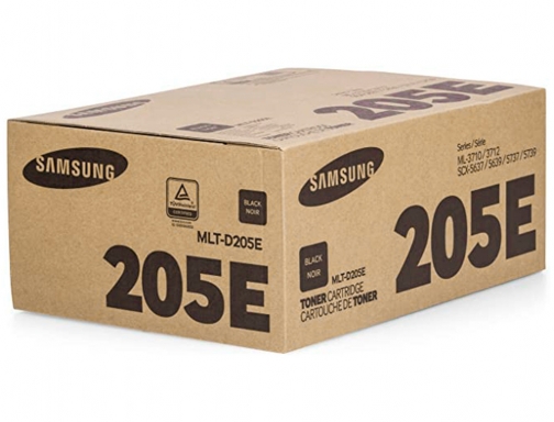 Toner HP Samsung laser ml3710 negro 10.000 p ginas mltd205e els SU951A, imagen 2 mini