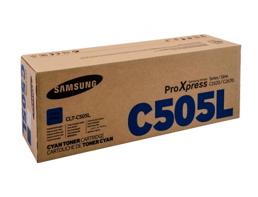 Toner HP Samsung proxpress c2620dw toner cian SU035A, imagen 2 mini