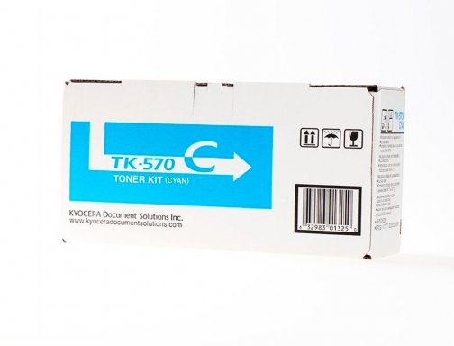 Toner Kyocera laser tk570c para fs5400 cian 1T02HGCEU0, imagen 2 mini