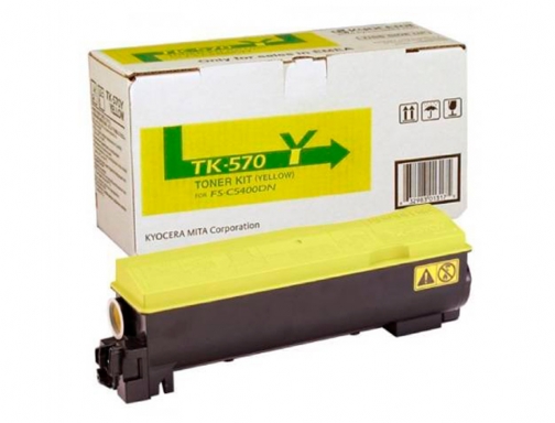 Toner Kyocera laser tk570y para fs5400 amarillo 1T02HGAEU0, imagen 4 mini