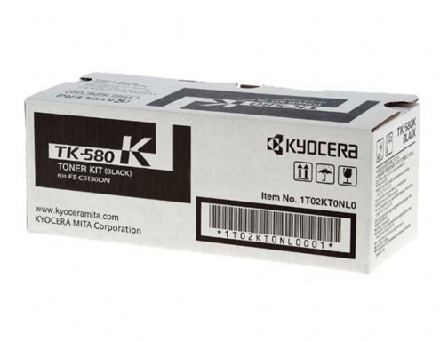 Toner Kyocera mita ecosys m6035cidn m6535cidn p6035cdn tk5150k negro 1T02NS0NL0, imagen 2 mini