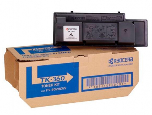 Toner Kyocera mita fs4020dn tk360 1T02J20EUC, imagen 4 mini