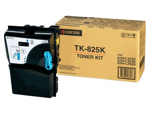 Toner Kyocera mita kmc2520 3225 3232 tk825k negro 1T02FZ0EU0, imagen 4 mini