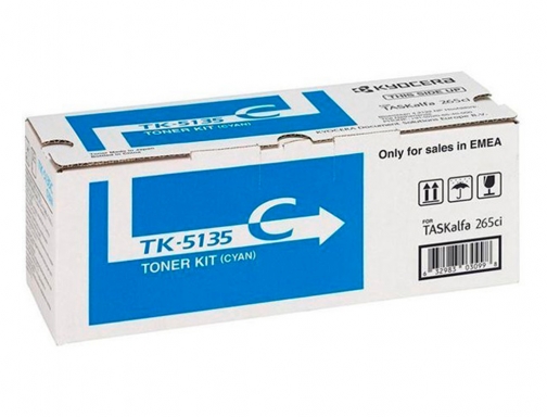 Toner Kyocera mita taskalfa 265ci toner cian 1T02PACNL0, imagen 2 mini