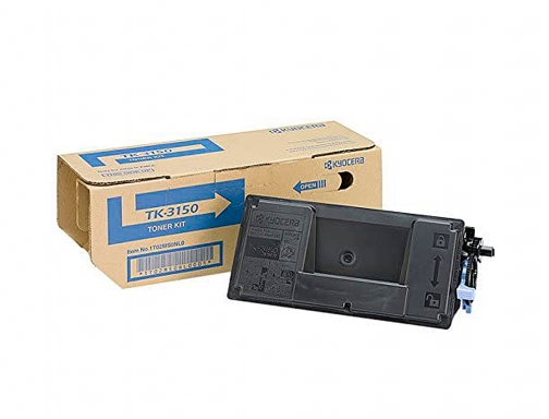 Toner Kyocera tk3150 ecosys m3040 m3540 negro 14500 paginas 1T02NX0NL0, imagen 2 mini