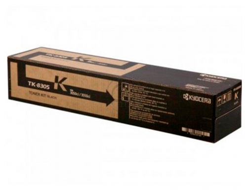 Toner Kyocera tk 8305k taskalfa 3050ci 3051ci 3550ci 3551ci negro 25000 paginas 1T02LK0NL1, imagen 3 mini