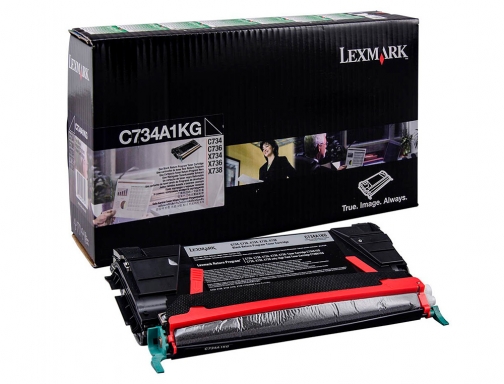 Toner laser Lexmark c734 6000 paginas C734A1KG, imagen 4 mini