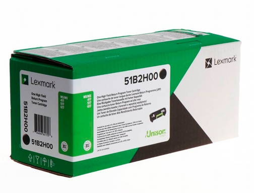 Toner Lexmark laser 51B2H00 ms417 mx417 negro 8500 paginas, imagen 2 mini