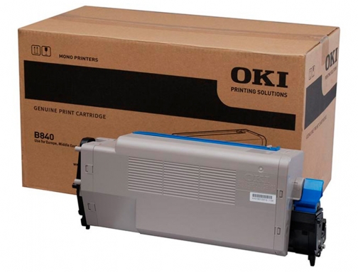 Toner Oki laser serie b840 negro 20000 paginas 44661802, imagen 4 mini