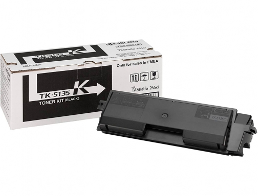 Toner tk5135k Kyocera mita 265ci toner negro 1T02PA0NL0, imagen 4 mini