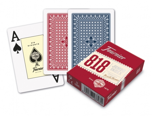 Baraja Fournier poker ingles n818 55 cartas 10023377, imagen 3 mini