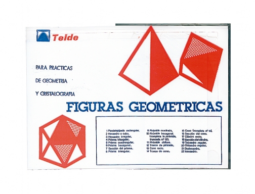 Figuras geometricas Teide troqueladas bolsa 22 figuras surtidas 3029-2, imagen 2 mini