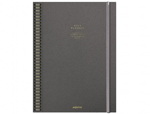 Cuaderno aula planner Additio Din A4 160 paginas plan anual y mensual P242, imagen 3 mini