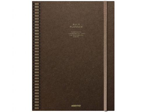 Cuaderno aula planner Additio Din A4 160 paginas plan anual y mensual P242, imagen 4 mini