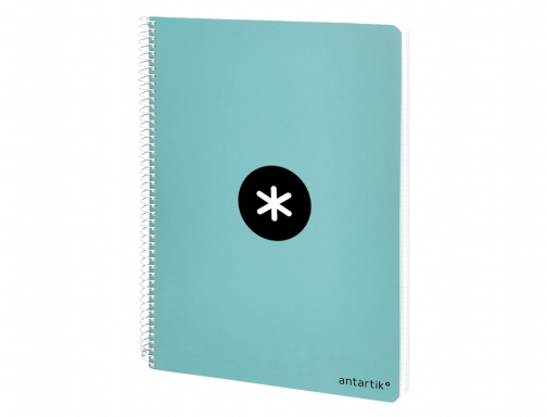 Cuaderno espiral liderpapel A4 micro Antartik tapa dura 80h 100 gr cuadro KB01, imagen 4 mini