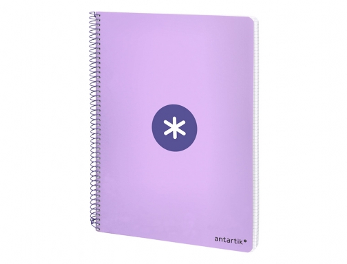 Cuaderno espiral liderpapel A4 micro Antartik tapa dura 80h 100 gr cuadro KB03, imagen 4 mini