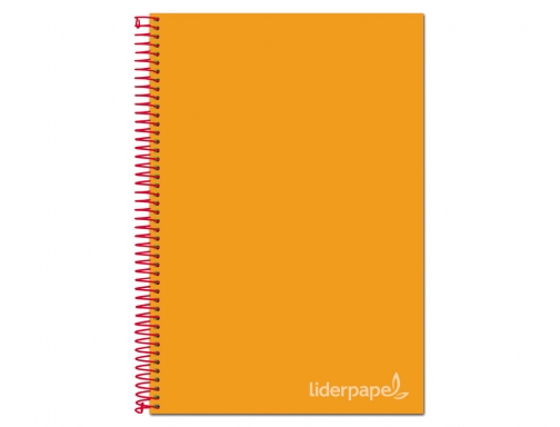 Cuaderno espiral Liderpapel A4 micro jolly tapa forrada 140h 75 gr cuadro 09748, imagen 2 mini