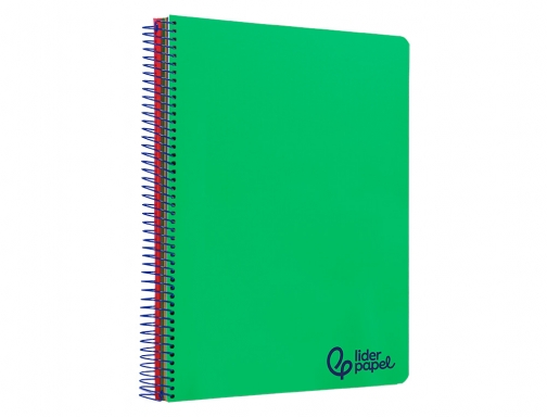 Cuaderno espiral Liderpapel A4 micro wonder tapa plastico 120h 90gr cuadro 5mm 172836, imagen 3 mini