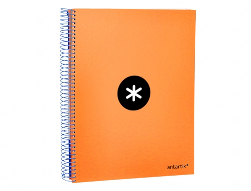 Cuaderno espiral liderpapel A4 micro Antartik tapa forrada 120 h 100g cuadro BA65, imagen 5 mini