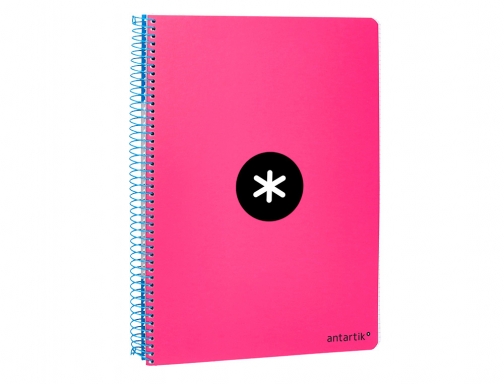 Cuaderno espiral liderpapel A4 micro Antartik tapa dura 80h 100 gr cuadro KE05, imagen 5 mini