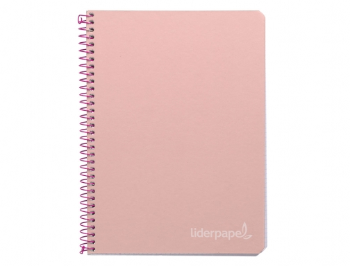 Cuaderno espiral Liderpapel cuarto witty tapa dura 80h 75gr cuadro 4mm con 09786, imagen 3 mini